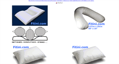 Desktop Screenshot of pillows.fitini.com